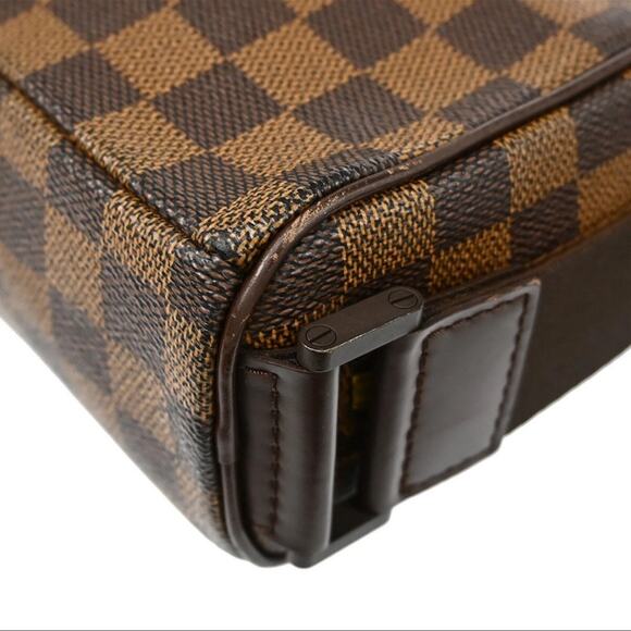 Authentic Louis Vuitton Damier Olaf PM Shoulder Bag MI1024 - Picture 5 of 10